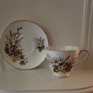 Vintage Duchess Bone China Tea Cup & Saucer england